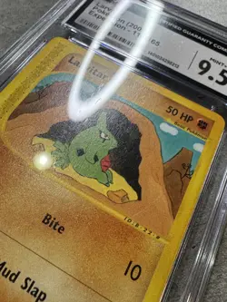 Pokemon Card Larvitar CGC 9.5 Mint+ e-Reader Expedition 116/165, WOTC 2002 (1) - Image 5