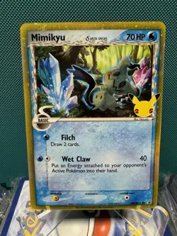 Mimikyu (Delta Species) - Promo SWSH: Sword & Shield Promo Cards SWSH136 NM 2578 - Image 1