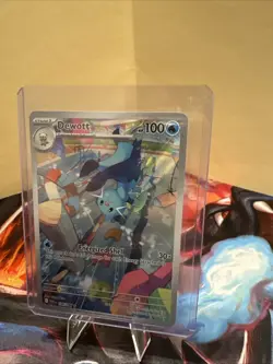 Pokemon TCG Dewott White Flare Illustration Rare Card 106/086 NM/M Condition - Image 2