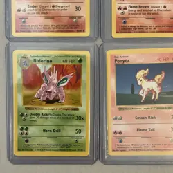 Pokemon Vintage Lot 12 Cards incl shadowless 1999 English - Image 2