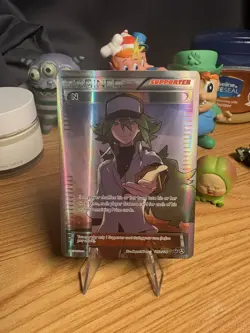 Pokemon N - XY Premium Trainer Coll. Full Art Promo Card 105a/124 NM - Image 1