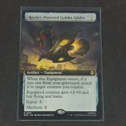 Rocket-Powered Goblin Glider - 0281 - R - Non Foil - Extended - MTG - NM/M - Image 1