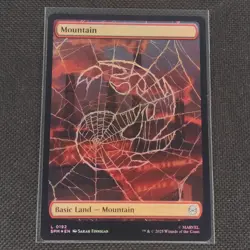 Mountain - 0192 - L - Foil - Spider-Man - MTG - NM/M - Image 1