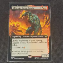 Ultimate Green Goblin - 0276 - R - Non Foil - Extended - Spider-Man - NM/M - Image 1