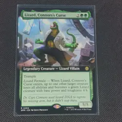 Lizard, Connors's Curse - 0265 - R - Non Foil - Extended - Spider-Man - NM/M - Image 1