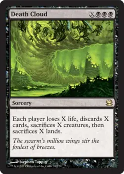 1 x Death Cloud - Modern Masters - Moderate Play - MTG - Image 1