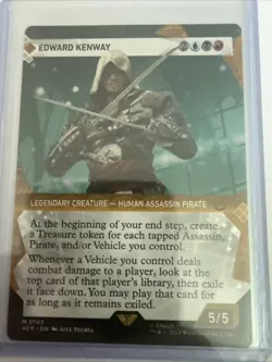 Edward Kenway - ACR #143 Mythic - NM / Mint Assassin's Creed Single MTG - Image 1