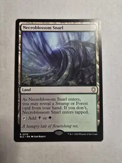 Necroblossom Snarl Commander: Bloomburrow Regular - Image 1