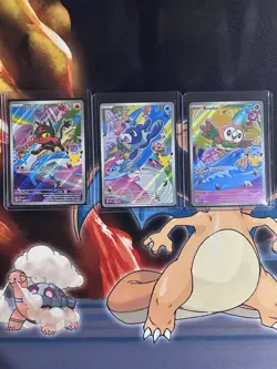 Pokemon TCG First Partner Collection Rowlett Litten Popplio 045 044 043 NM Gen 7 - Image 1