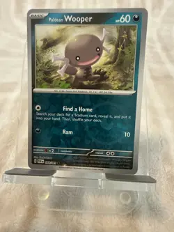 Wooper - PAF 058 - Reverse Holo - Pokemon TCG NM FREE SHIP & Discounts - Image 1