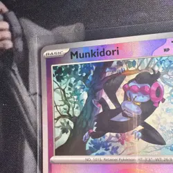 Munkidori MN Poke Ball Pattern 044/131 Prismatic Evolutions Pokemon TCG Holo - Image 2
