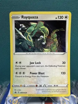 RAYQUAZA SWSH029 COSMOS HOLO PROMO SWORD & SHIELD NM 2607 - Image 1