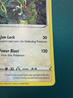RAYQUAZA SWSH029 COSMOS HOLO PROMO SWORD & SHIELD NM 2607 - Image 5