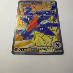 Pokemon TCG Full Art Cynthia's Garchomp ex Ultra Rare 215/182 Destined Rivals - Image 3