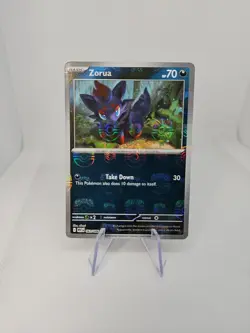 Zorua Masterball Reverse Holo Black Bolt White Flare Near Mint Pokemon TCG - Image 1