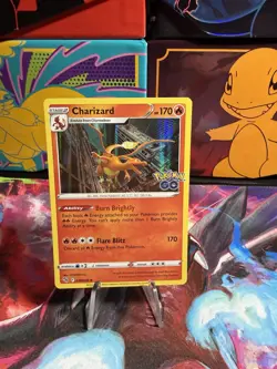 Charizard 010/078 Pokemon Go Holo Pokemon TCG NM Condition - Image 1
