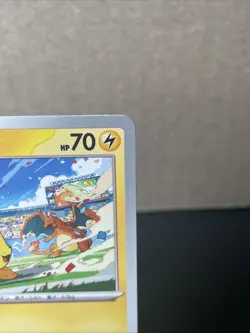 Japanese Pikachu 120/SV-P PROMO Gym Event Ft. Charizard Pokemon NM - Image 2