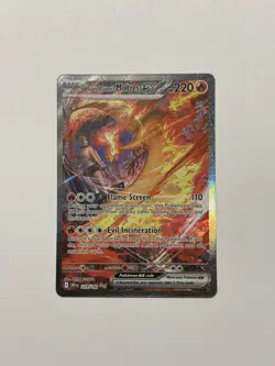 Team Rockets Moltres EX Destined Rivals 229/182 Secret Illustration Rare *MINT* - Image 1