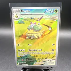 Pokemon Grotle 164/162 Sv05: Temporal Forces Holo NM/M - Image 3
