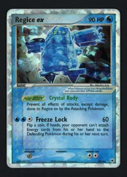Regice ex 97/101 Hidden Legends Holofoil Ultra Rare Pokemon TCG - Image 1