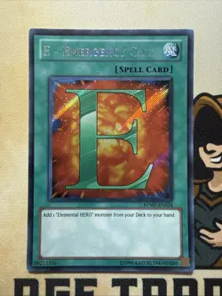 E - Emergency Call - RYMP-EN024 - Secret Rare - Unlimited - Yugioh NM - Image 2