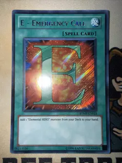 E - Emergency Call - RYMP-EN024 - Secret Rare - Unlimited - Yugioh NM - Image 3