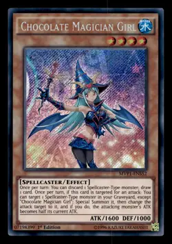 Chocolate Magician Girl MVP1-ENS52 The Dark Side of Dimensions Yu-Gi-Oh NM - Image 1