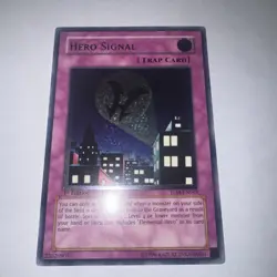 Yugioh Hero Signal TLM-EN049 Ultimate Rare 1st Ed NM - Image 1