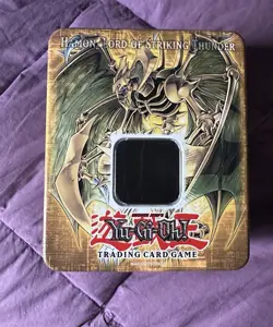 Yugioh Hamon, Lord of Striking Thunder Collector's Tin 2006 Empty CT03 - Image 1