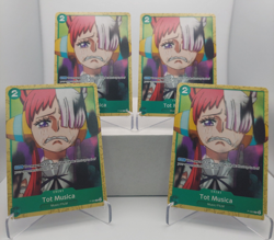 Tot Musica Playset - P-060 Promo x4 - Starter Deck 16 - One Piece TCG - English - Image 1