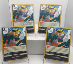 Iron Body Playset - OP07-095 x4 - 500 Years In The Future - One Piece TCG - Image 1