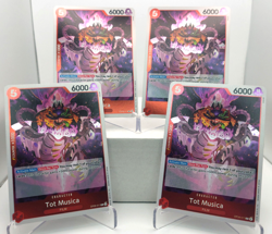Tot Musica Playset - OP06-011 x4 - Wings of the Captain - One Piece TCG - Image 1