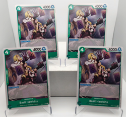 Basil Hawkins Playset - ST24-003 x4 - Starter Deck 24 - One Piece TCG - English - Image 1