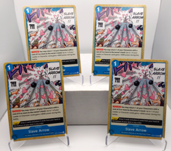 Slave Arrow Playset - OP07-056 x4 - PRB02 Reprint - One Piece TCG - English - Image 1