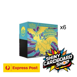 Pokemon TCG Ascended Heroes Elite Trainer Box (ETB) x6 ✅ FREE EXPRESS SHIPPING ✅ - Image 1