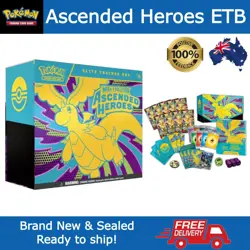 Pokemon TCG - Ascended Heroes Elite Trainer Box ETB ✅ Sealed ✅ Free Shipping ✅ - Image 1