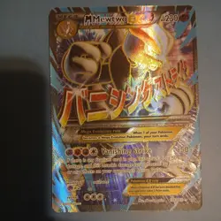 Pokemon M Mewtwo EX 159/162 Breakthrough Full Art Mega Holo 230HP Ultra Rare - Image 2
