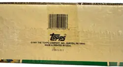 1991 Topps Football Factory Sealed Set/Unopened Complete Set - 660 Trading Cards 41116019906 - Image 2