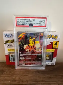 Pokemon TCG - Detective Pikachu - 050/SV-P - Promo - chinese - PSA 10 - Image 1