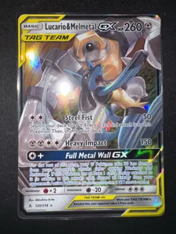 Pokemon TCG Lucario & Melmetal GX Tag Team Unbroken Bonds 120/214 - Image 1
