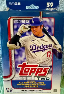 2025 Topps Series 2 *MLB Trading Cards* *Hanger Box* - Image 1