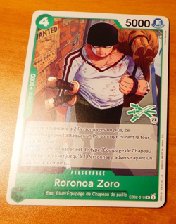 ONE PIECE CARD GAME CARTE LD01 PROMO N° 21 EB02-019 FR MINT - Image 1