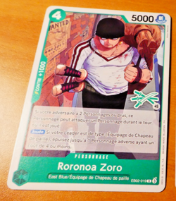 ONE PIECE CARD GAME CARTE LD01 PROMO N° 45 EB02-019 FR MINT - Image 1