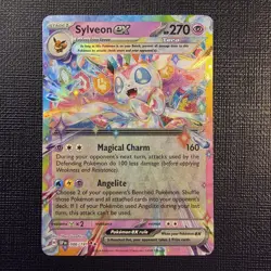 Sylveon ex 041/131 SV: Prismatic Evolutions NM Pokemon Card TCG - Image 1