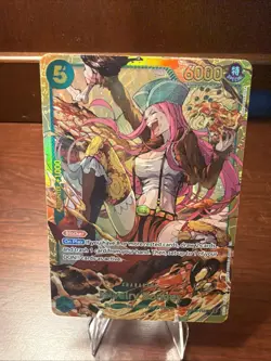 One Piece TCG Jewelry Bonney OP12-118 SEC Legacy Of The Master Holo Foil Card - Image 1