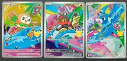 First Partner Illustration Collection Alola Pokemon Cards - Image 1