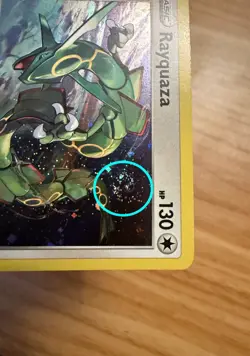 Rayquaza SWSH029 Pokemon Black Star Promo Cosmos SWIRL Holo Card NM+ 🌀 - Image 4