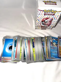 Pokemon Scarlet and Violet Pokemon 151 Booster box and card sleeves lot - Image 4
