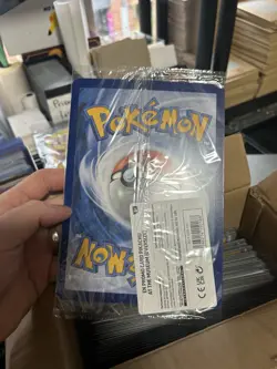 Pokemon Pikachu At The Museum x Natural History London Jumbo Card - Sealed x5 - Image 3