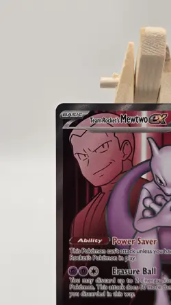 Pokemon TCG Team Rocket's Mewtwo EX 213/182 Ultra Rare, Destined Rivals - Image 2